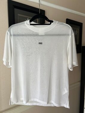 Women’s Kith White Mesh Top